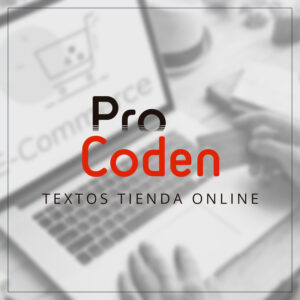 programador web textos tienda